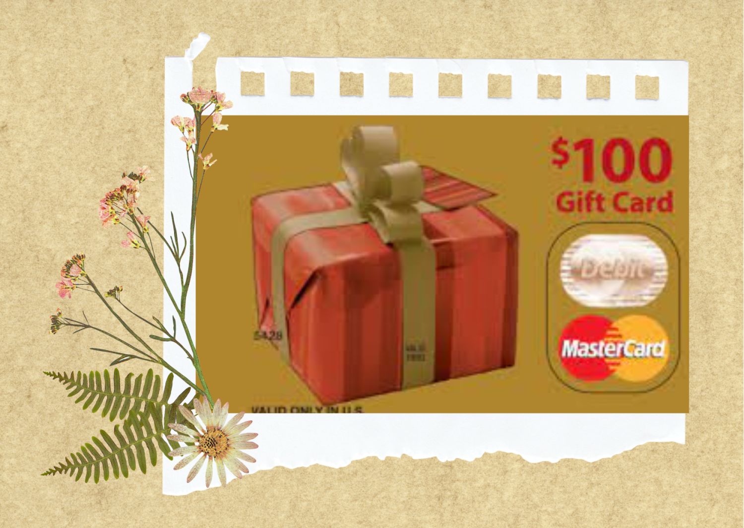 $100 Mastercard Gift Card – Only $5.95 Purchase Fee!