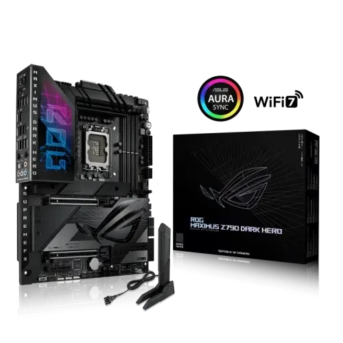 ATX Motherboard: ASUS ROG MAXIMUS Z790 DARK HERO