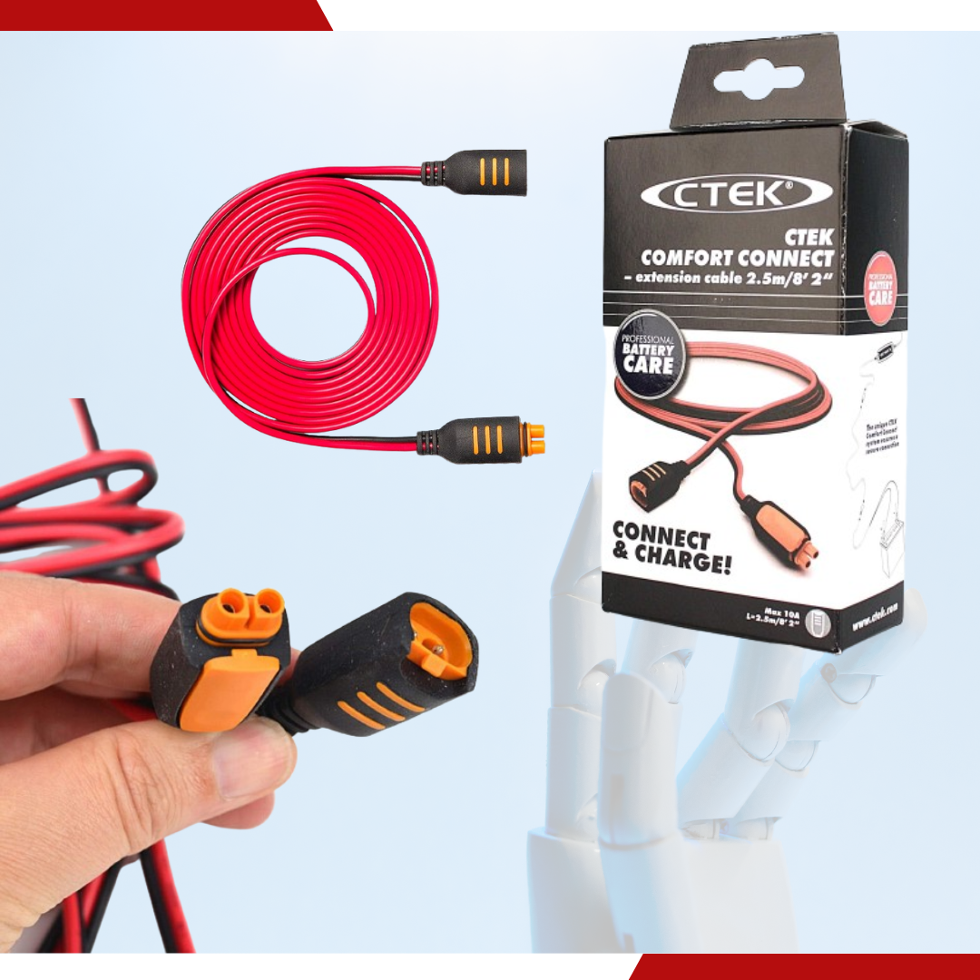 CTEK 56-304 Comfort Connect Extension Cable - 8.2 Feet Length
