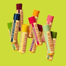 Sweet Lips Valentine's Delight: Burt's Bees Lip Balm Gift Pack - Beeswax, Strawberry, Coconut & Pear, Vanilla Bean - 4 Tubes, 0.15 oz Each, Responsibly Sourced Beeswax, Tint-Free, Natural Lip Treatmen